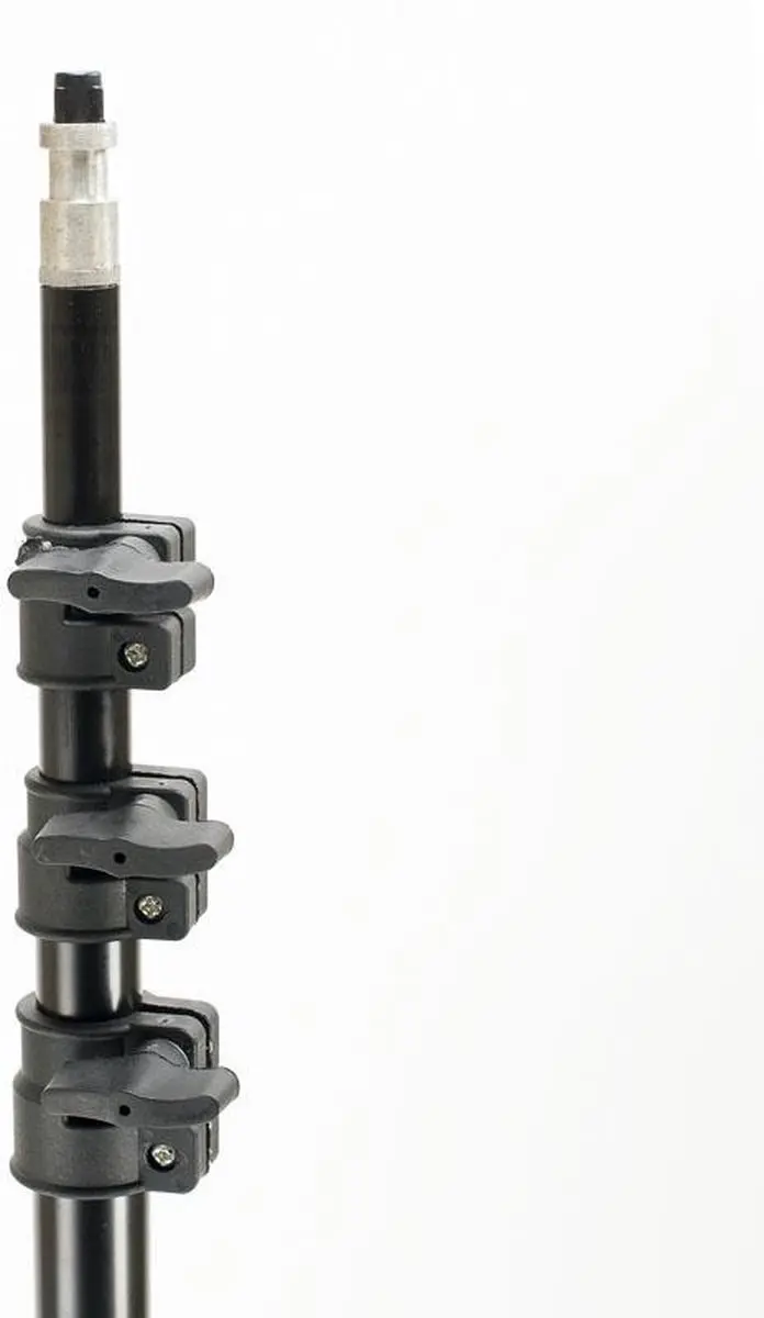 Caruba LS-1 Lampstatief 260cm - 3 Secties - Zwart