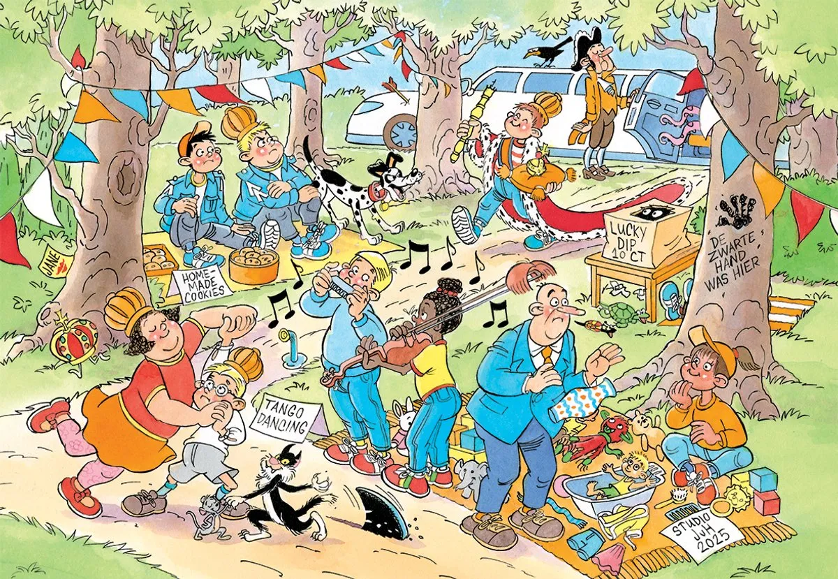 Jan van Haasteren Junior 21 De Vrijmarkt Legpuzzel 240 Stuks