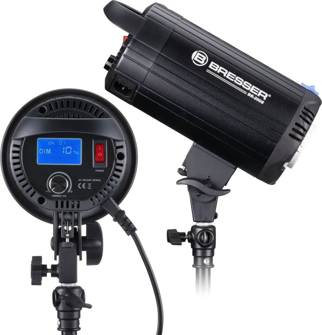 Bresser BR-S200S COB Studiolamp Set - 2 Stuks