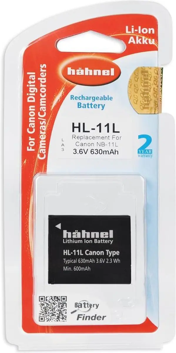 Hähnel Accu Canon NB-11L 630mAh