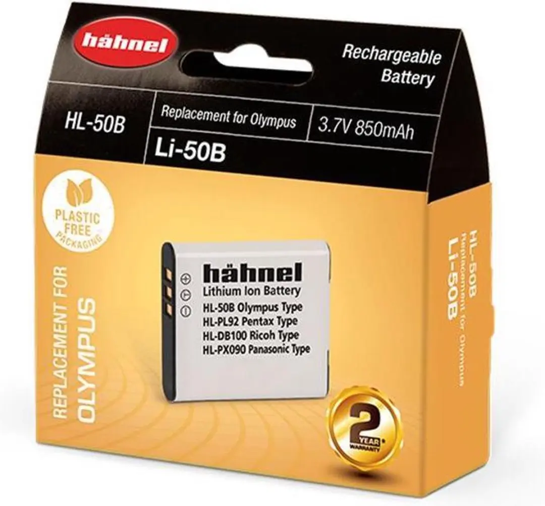 HAHNEL Accu Olympus HL-50B - 850mAh