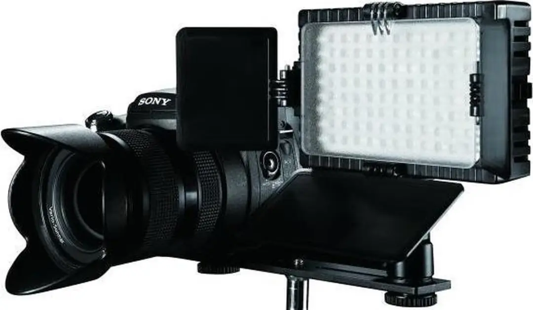 Falcon Eyes DV-96V-K1 LED Lamp Set - 96 LED 6W - 5500K - Zwart