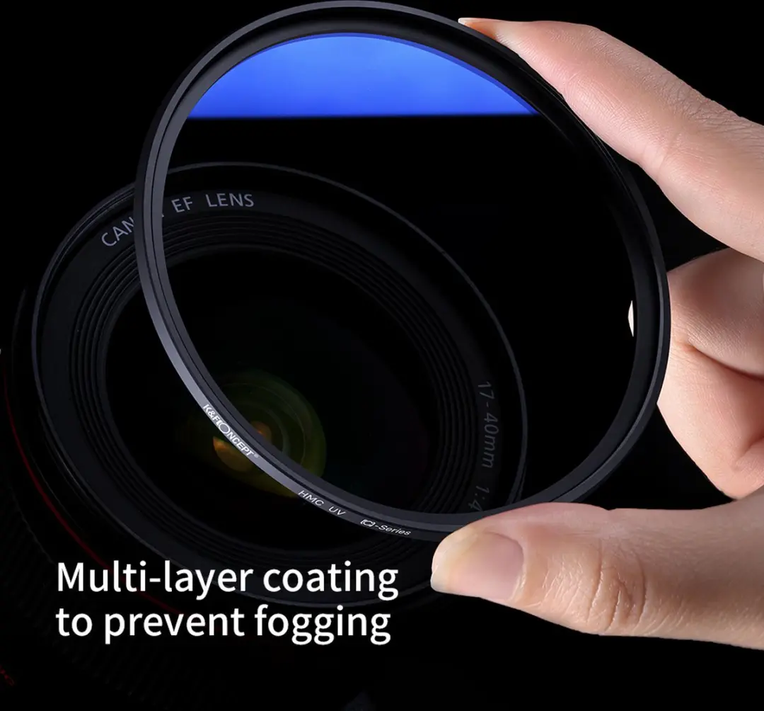 K&F Concept KF01.1429 Camerafilter 82mm - Zwart