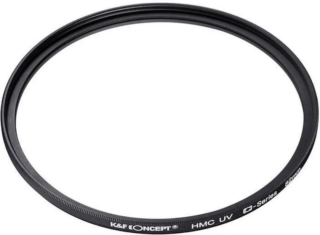 K&F Concept KF01.1429 Camerafilter 82mm - Zwart - afbeelding 6 van 6