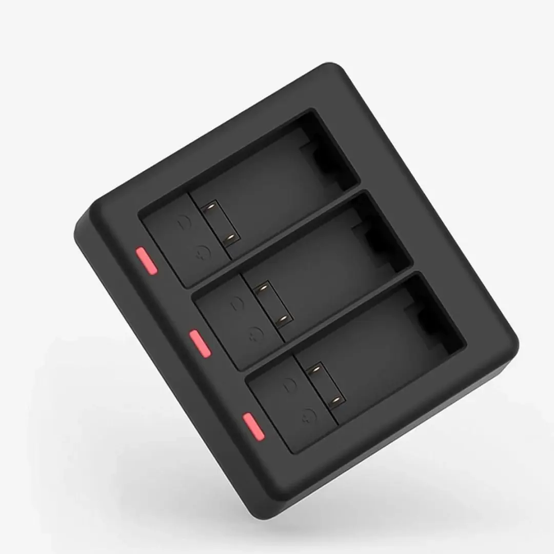 Telesin Triple Oplader GoPro Hero 13 - 3x Accu - Zwart - afbeelding 4 van 6