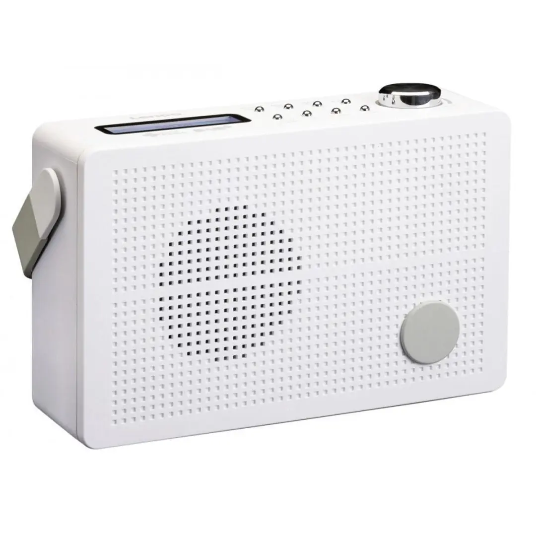 Lenco PDR-030WH Draagbare DAB Radio - DAB+/FM - Wekker - Wit