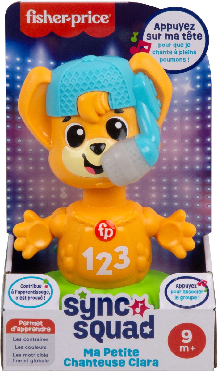 Fisher-Price Link Squad Opposites Fox, 0,75 jaar, Geluid, Batterijen vereist, Stof/Weefsel, Kunststof, Meerkleurig