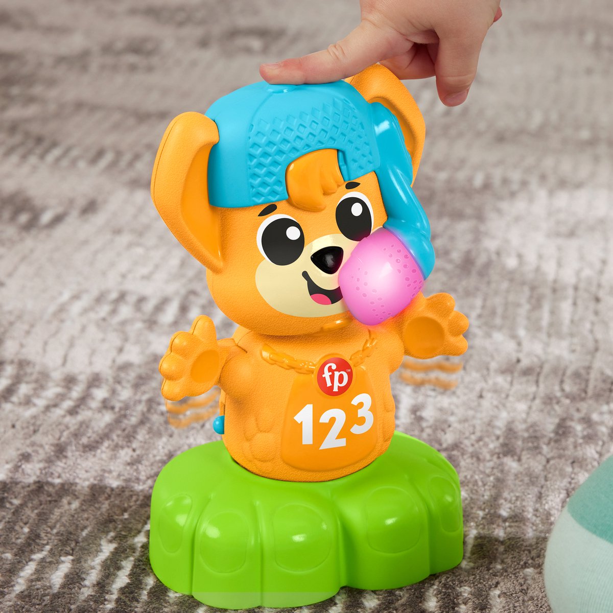 Fisher-Price Link Squad Opposites Fox, 0,75 jaar, Geluid, Batterijen vereist, Stof/Weefsel, Kunststof, Meerkleurig