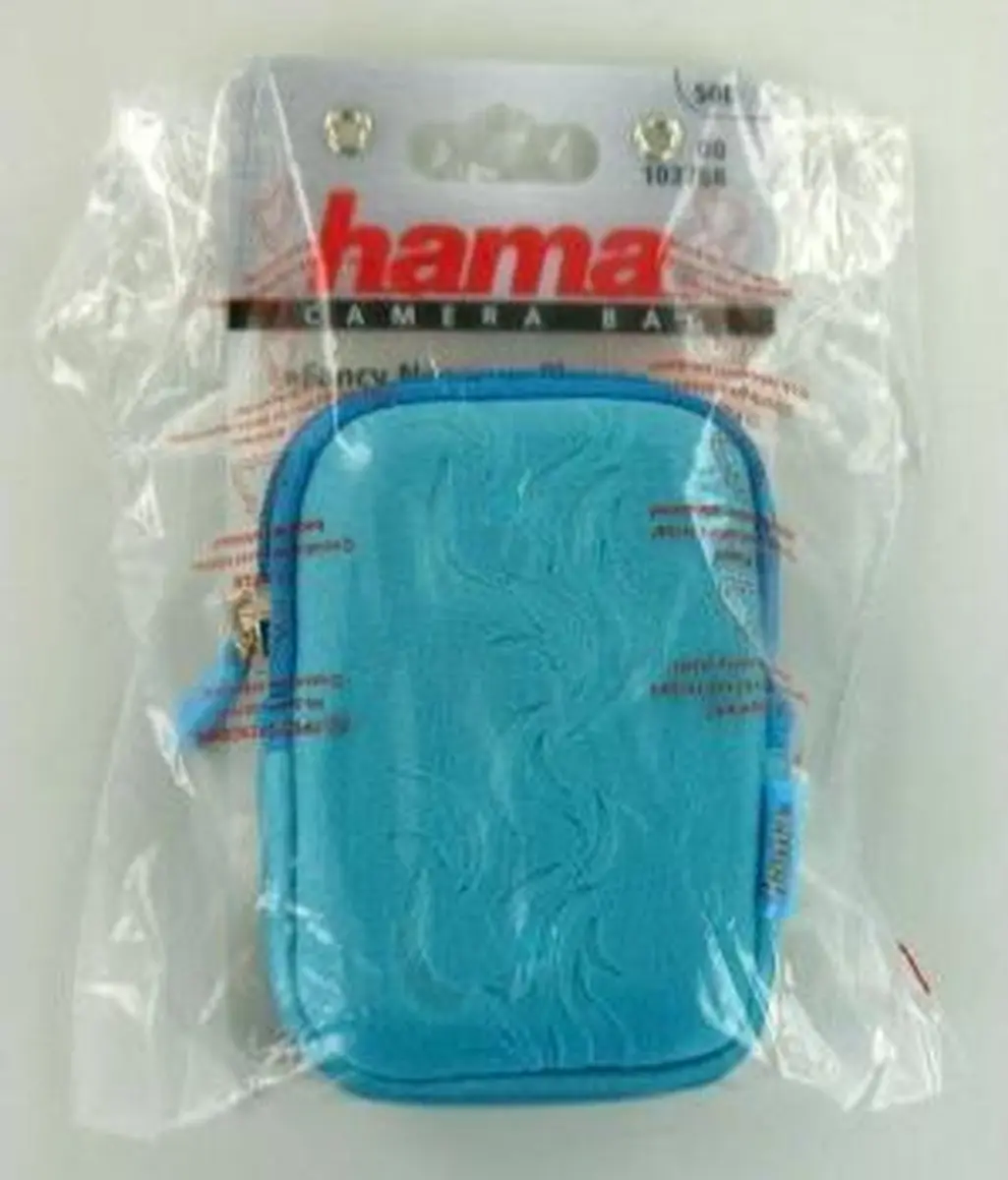 Hama Fancy Neoprene Flame 50E Camerahoesje - Turquoise - afbeelding 3 van 3