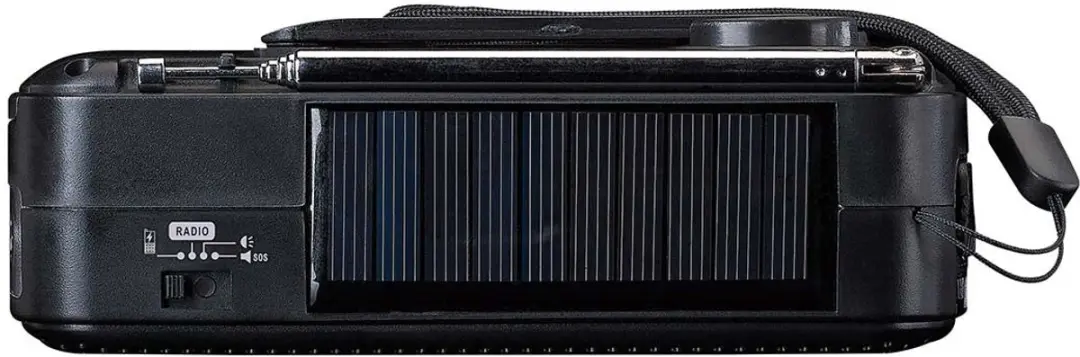 Lenco MCR-113BK Noodradio - Powerbank & Zaklamp - Zwart