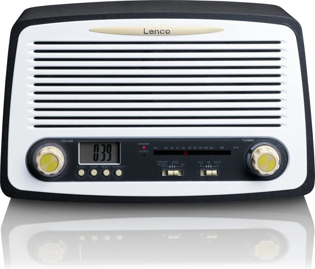 Lenco SR-02GY Radio met wekker