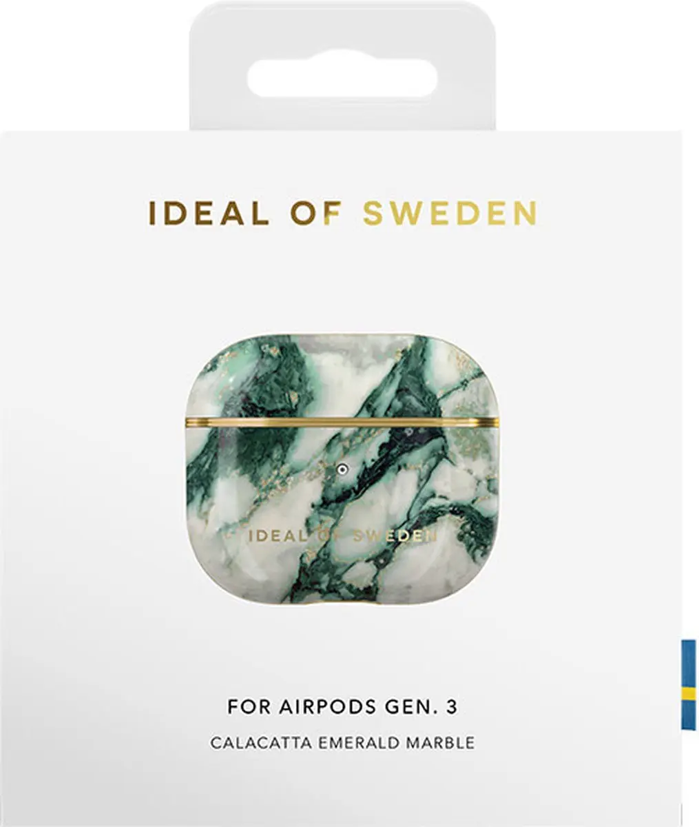 iDeal of Sweden AirPods 3 Hoesje - Calacatta Emerald Marble