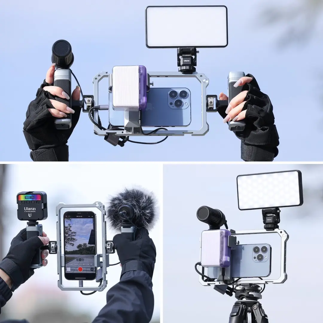 Ulanzi Smartphone Rig 3127 - Metaal - Grijs