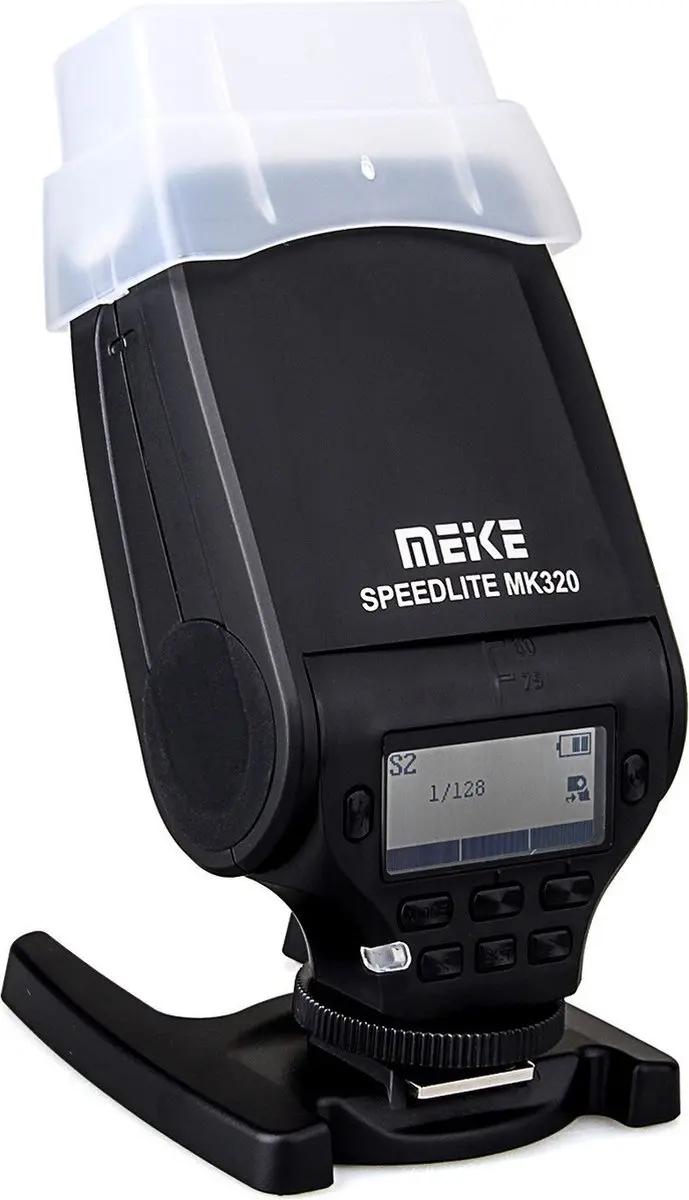 Meike MK-320 Speedlite Flitser - Canon - Zwart - afbeelding 5 van 6