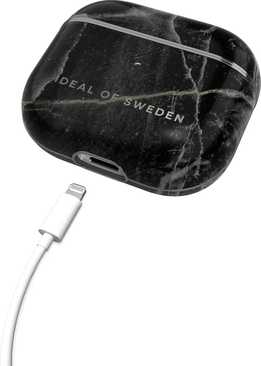 iDeal of Sweden AirPods Case Gen 3 Black Thunder Marble - IDFAPCAW21-G4-358