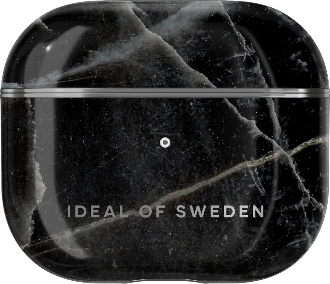 iDeal of Sweden AirPods Case Gen 3 Black Thunder Marble