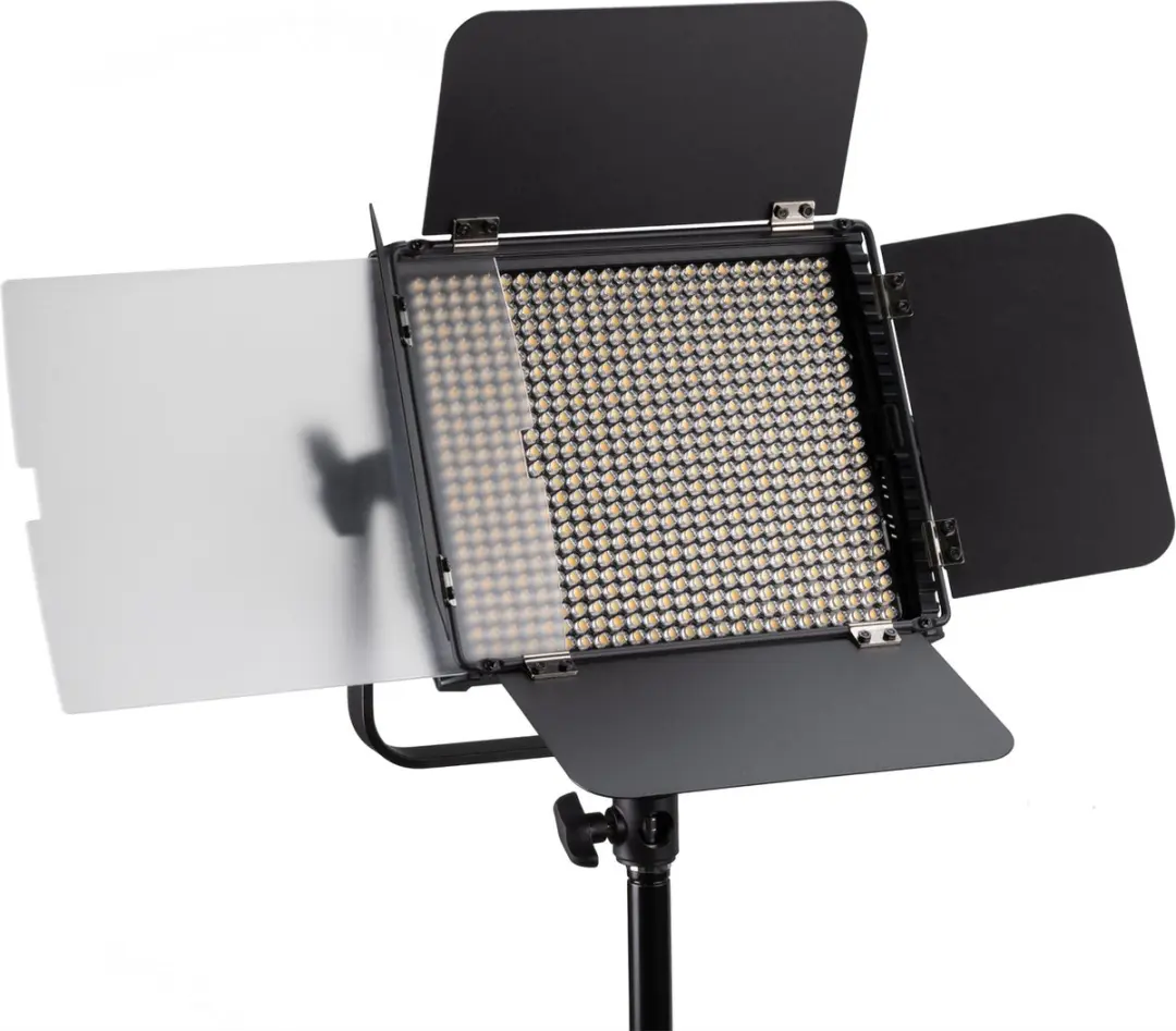 Bresser BR-600MB Fotostudioset - 2x 36W Bi-Color Lampen - 200cm Statief - Zwart