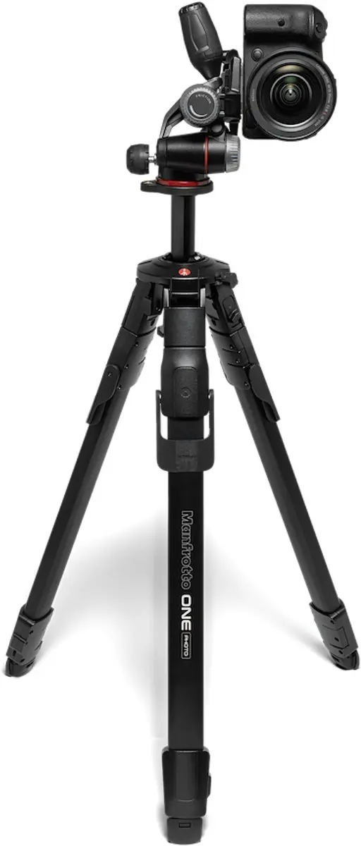 Manfrotto One Photo Statief met XPRO 3-Weg Kop - Aluminium