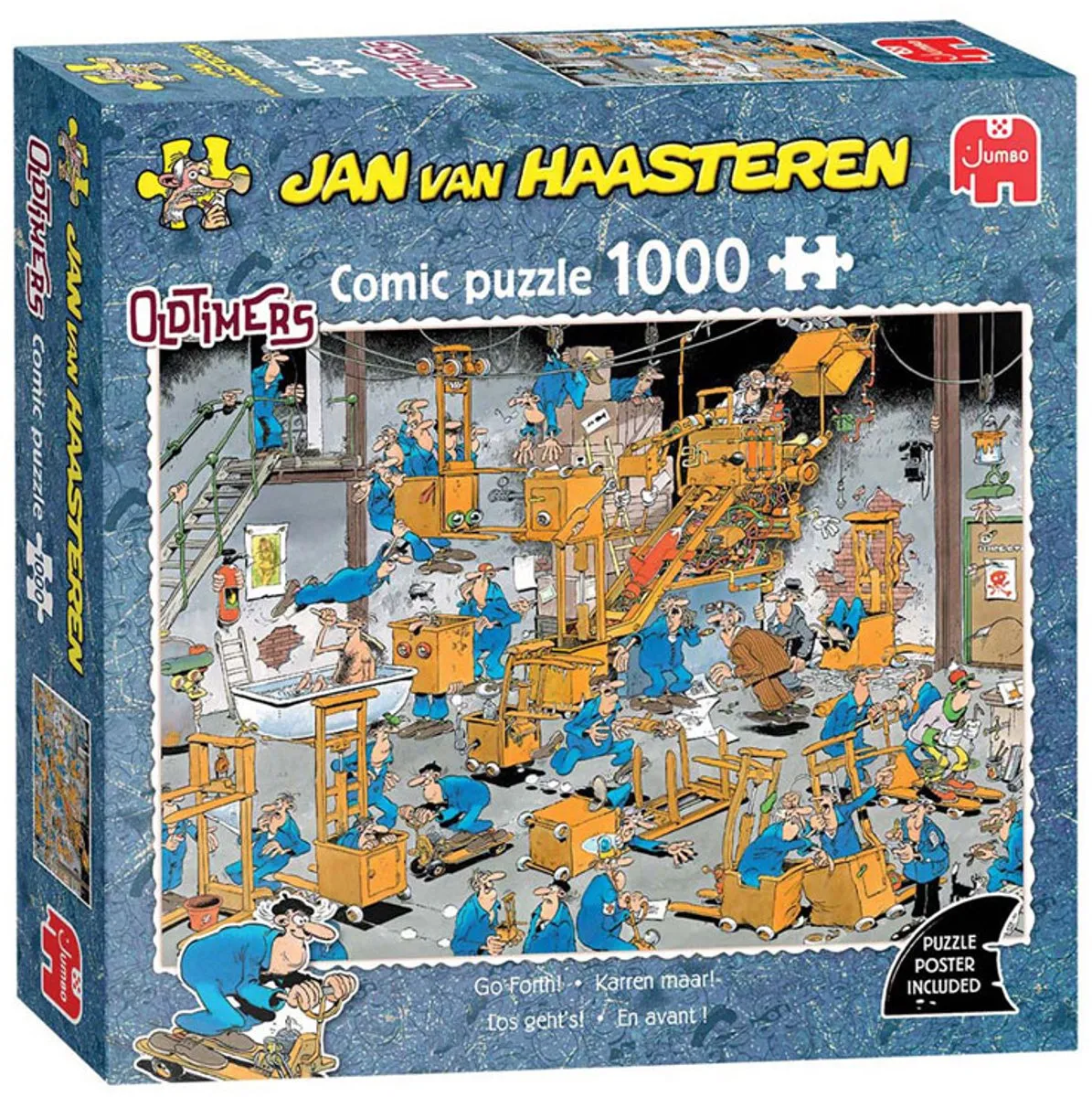 Jan van Haasteren Oldtimers Karren maar! - 1000 Stuks - afbeelding 6 van 6