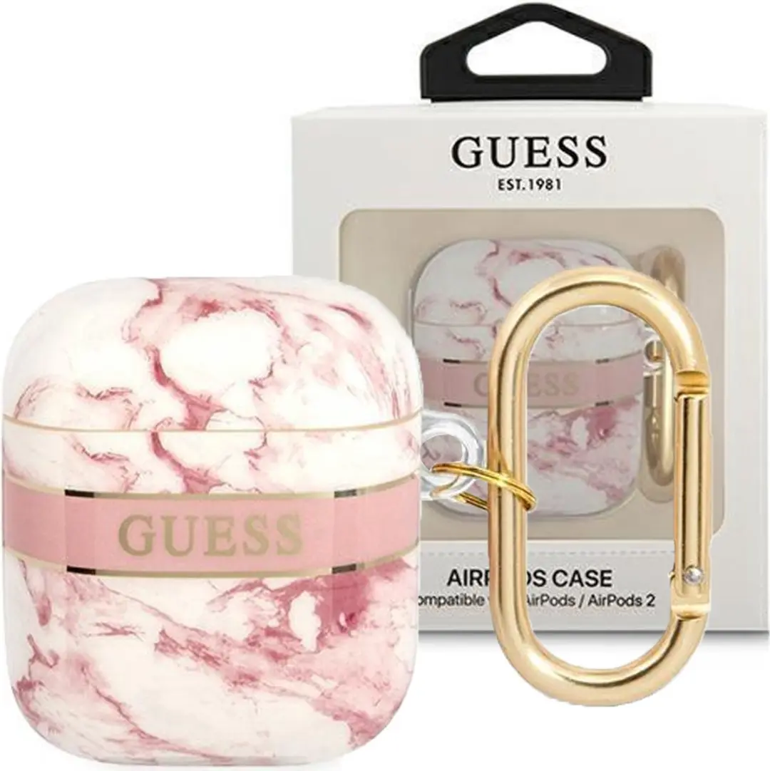 GUESS AirPods 2 Hoesje - Roze - 139353166
