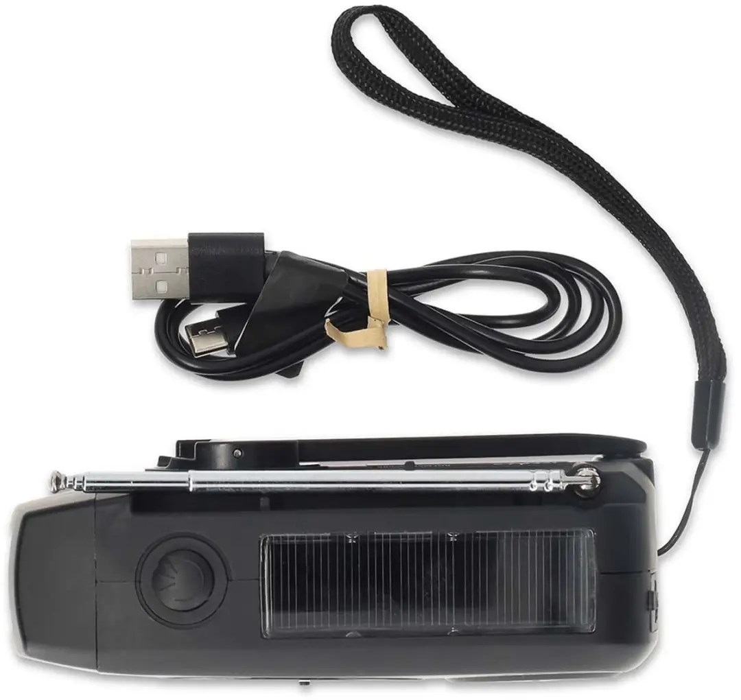 Nedis RDFMCR2000BK Noodradio - Zwart - afbeelding 3 van 6