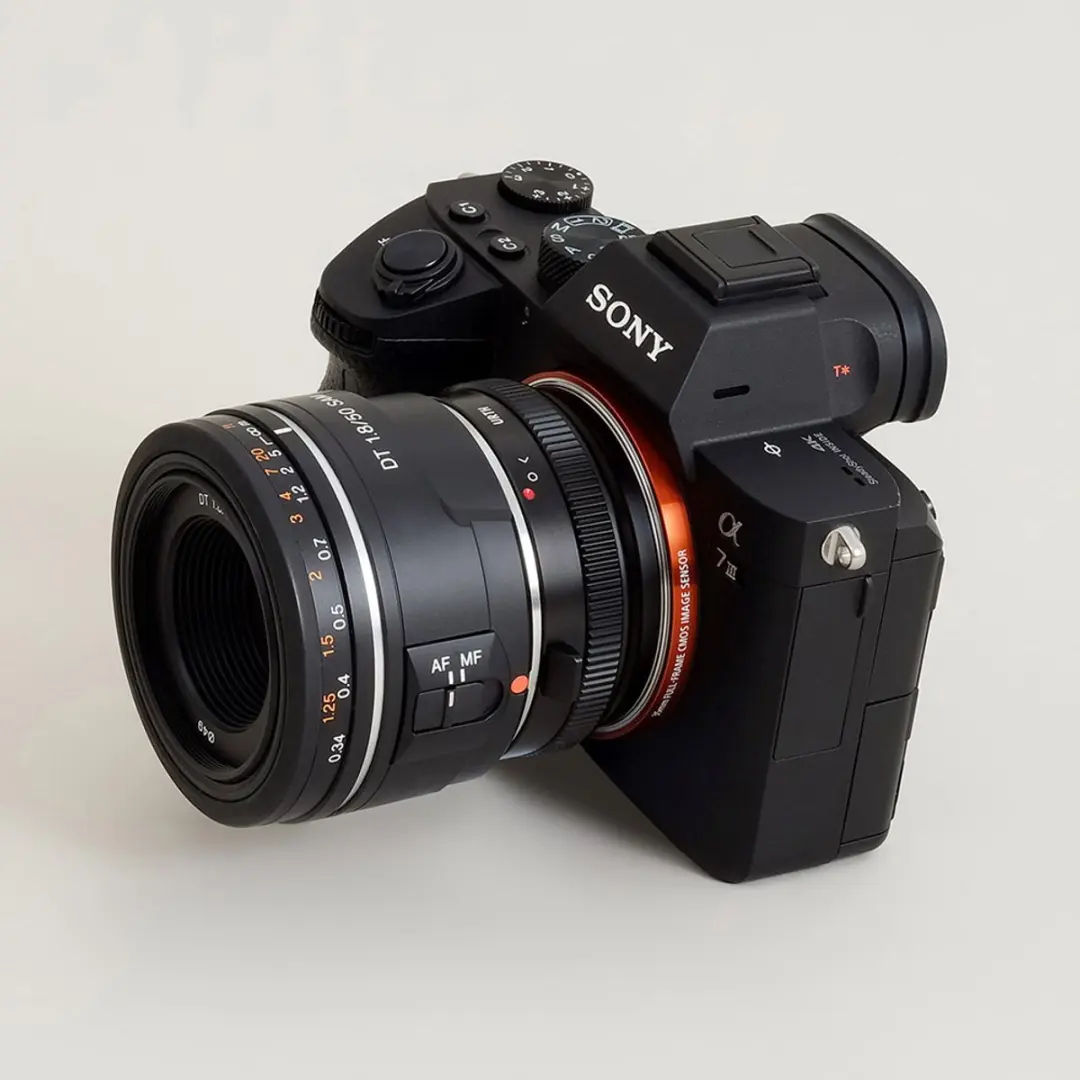 Urth D238831 Lens Mount Adapter - Sony A naar Sony E - Zwart