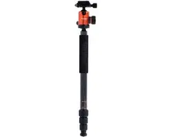 Rollei C5i Carbon Statief - 4 Secties - Oranje