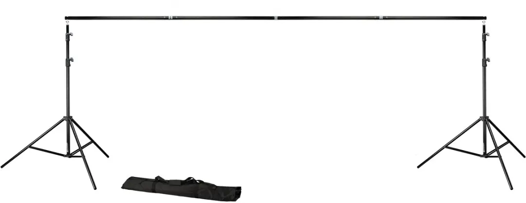 Bresser BR-D23 Achtergrondsysteem - 3x6m - Zwart