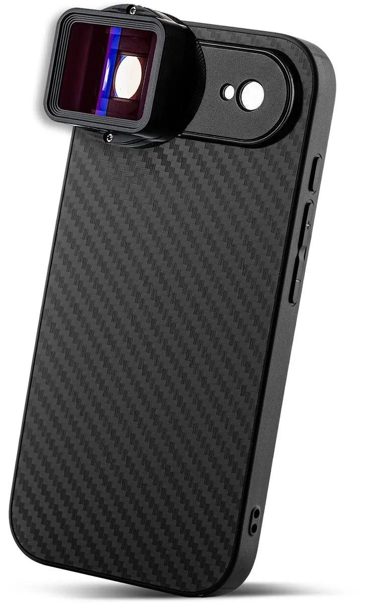 MOJOGEAR iPhone 17 Air Lenscase 17mm - Fotografie - Zwart