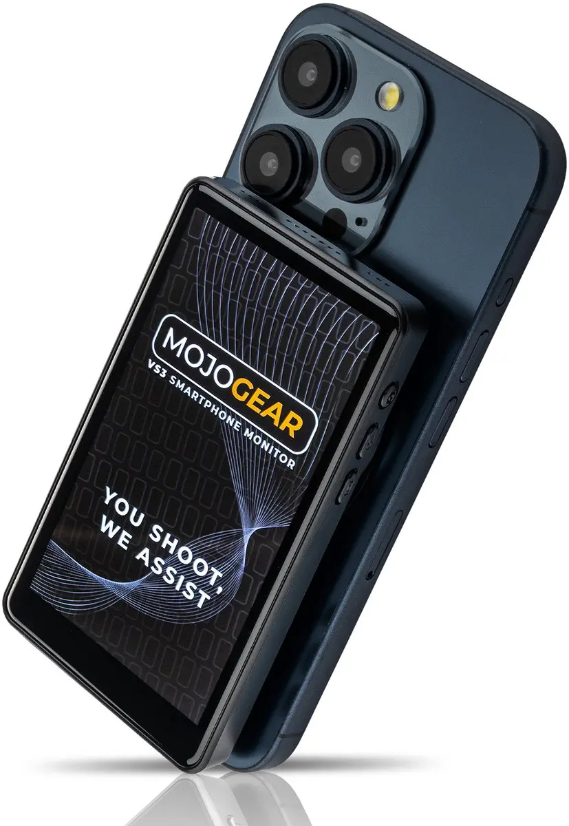 MOJOGEAR VS3 Vlog Monitor - Zwart