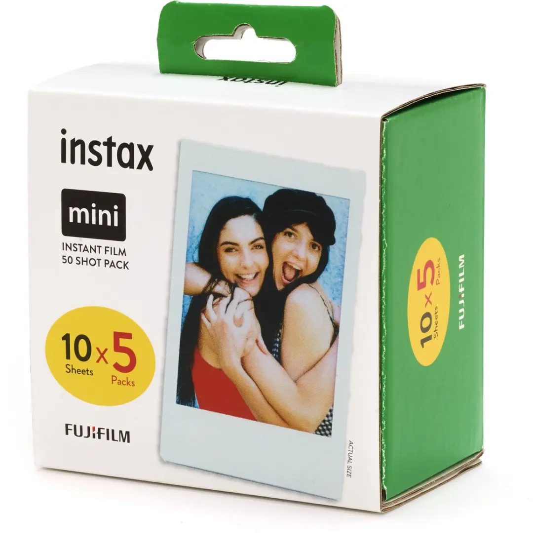 Fujifilm instax Mini Fotopapier Wit - 50 Stuks