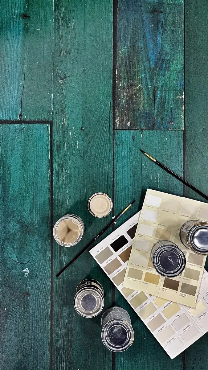 Bresser Backdrop Green Wood 60x90cm - Kreukvrij Mat