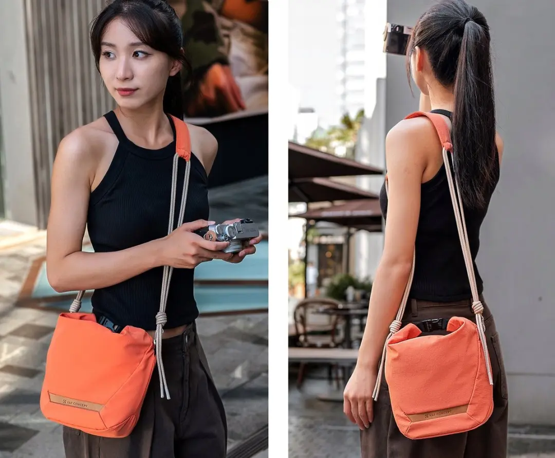 K&F Concept Sling Camera Tas 5L - Oranje