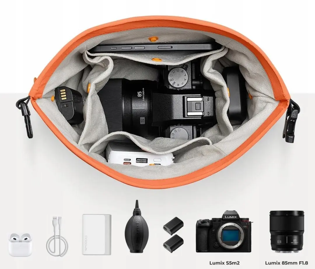 K&F Concept Sling Camera Tas 5L - Oranje