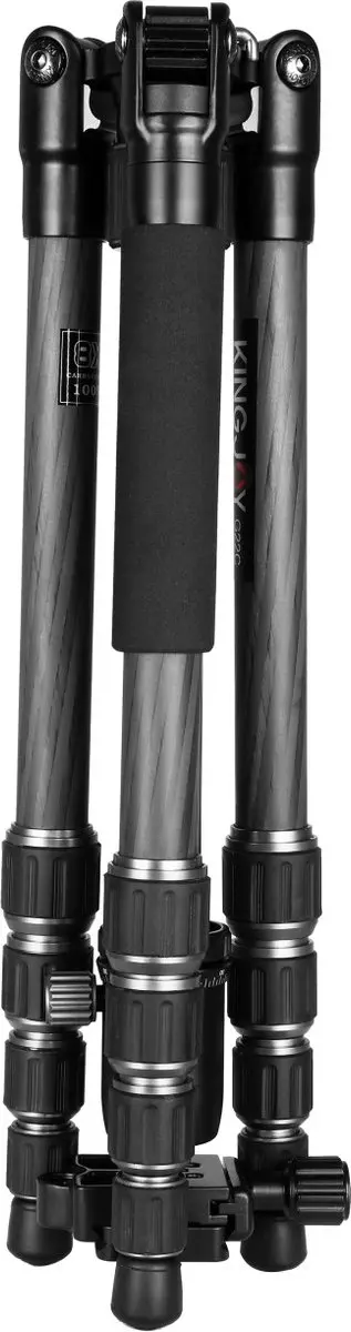 Kingjoy G22C+G00 Statief - 3 Secties - Zwart