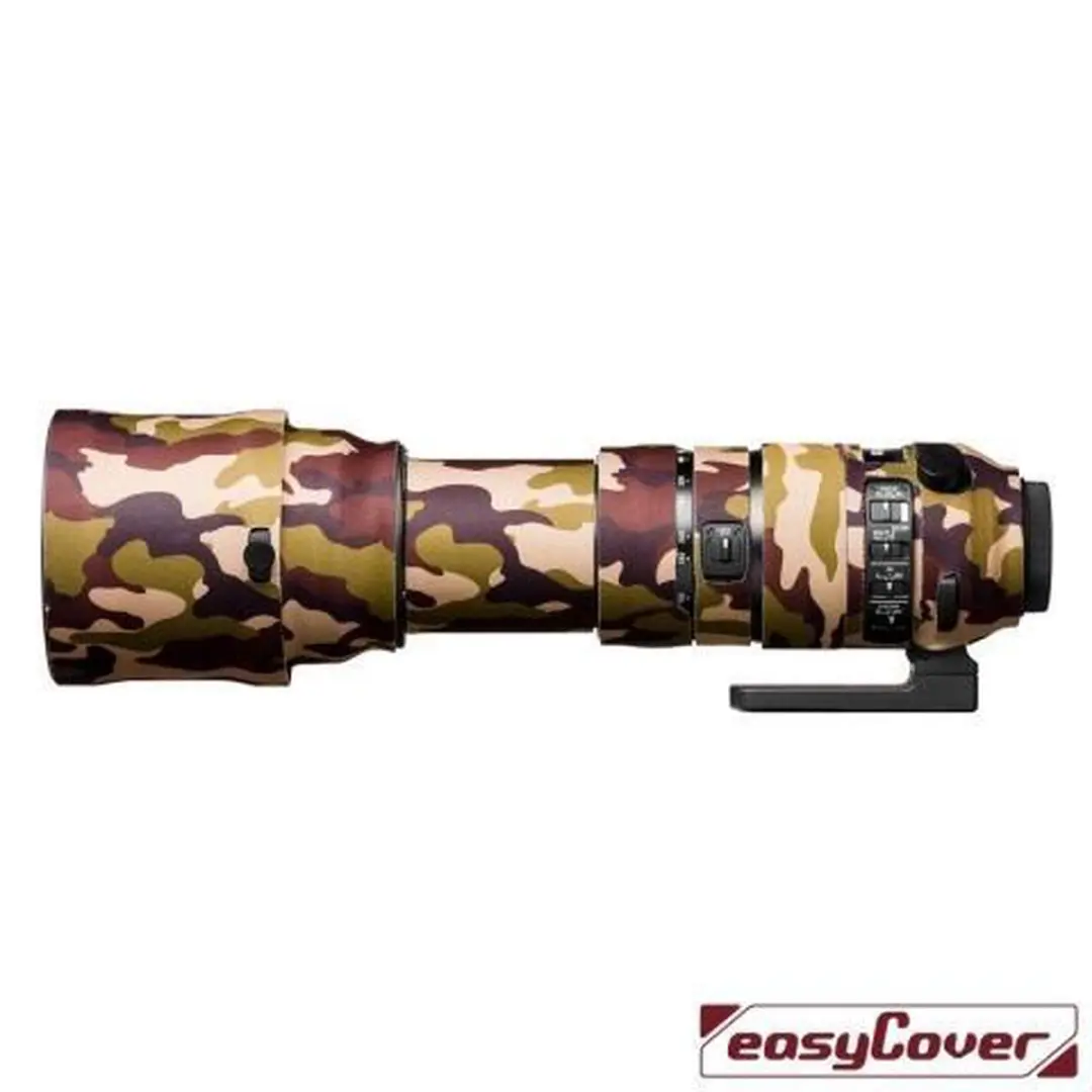 EasyCover Lens Oak Brown Camo - Camerahoesje voor Canon EF 100-400mm f/4.5-5.6L IS II USM