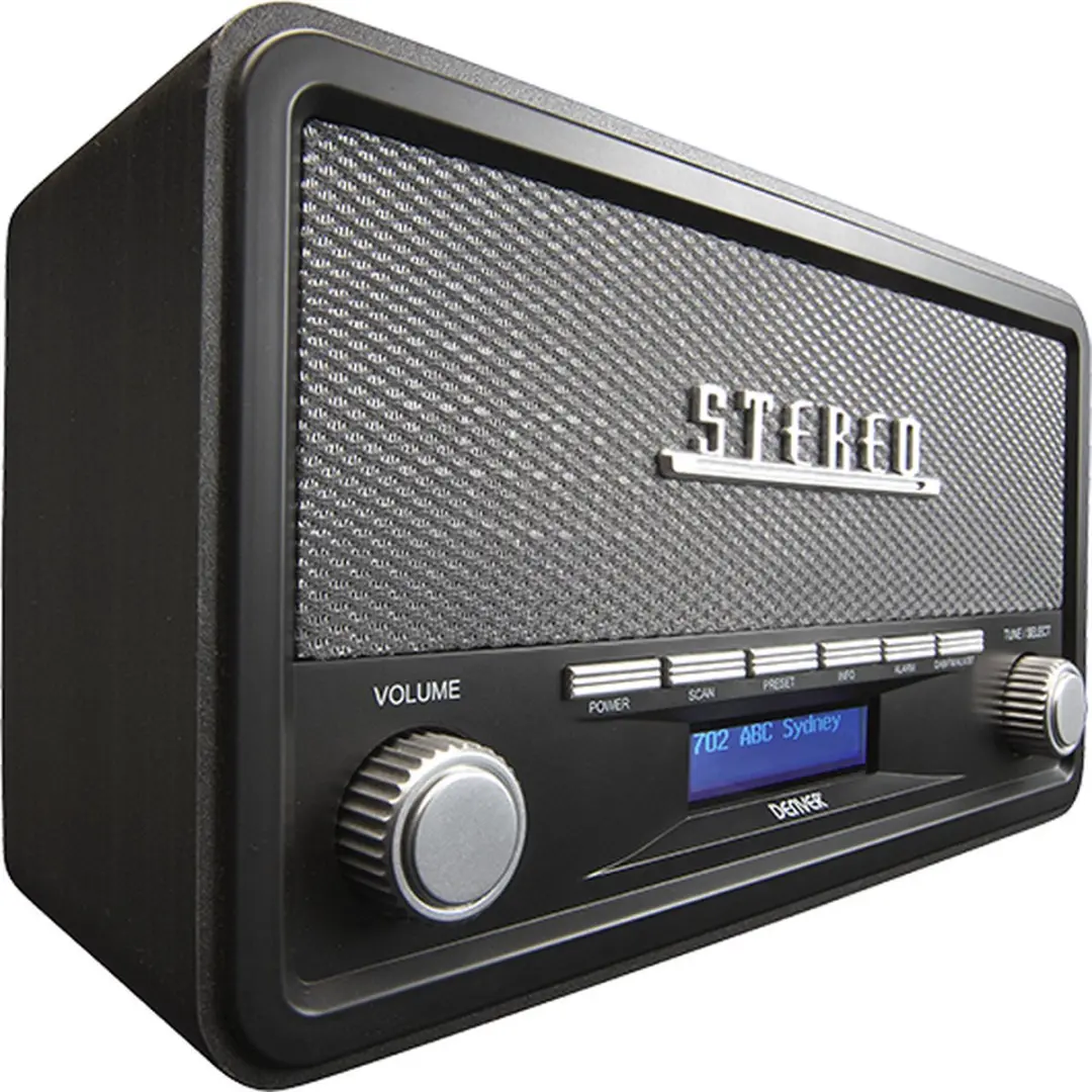 Denver DAB18DG DAB Radio - Donkergrijs