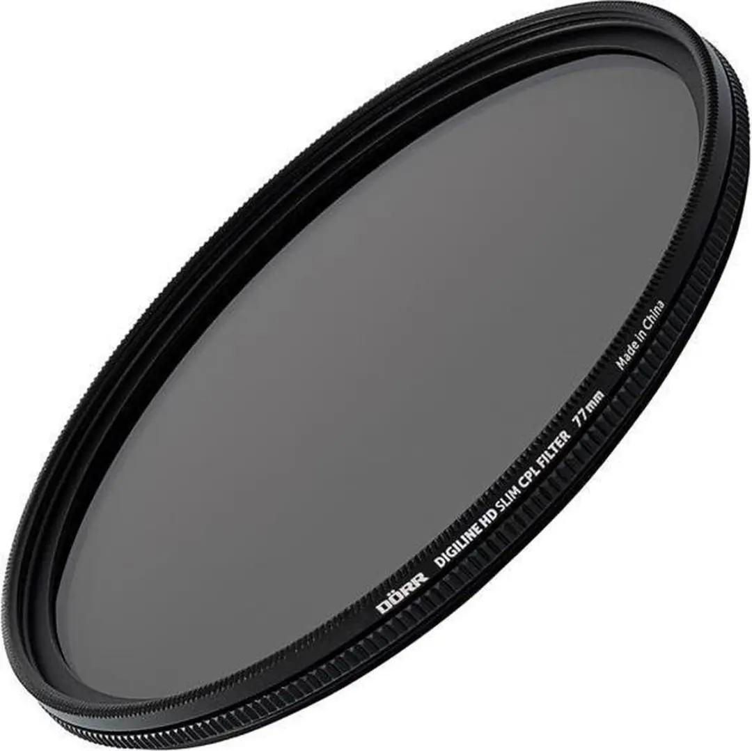 Dörr Digiline Slim Circulair Polarisatiefilter 77mm - Zwart