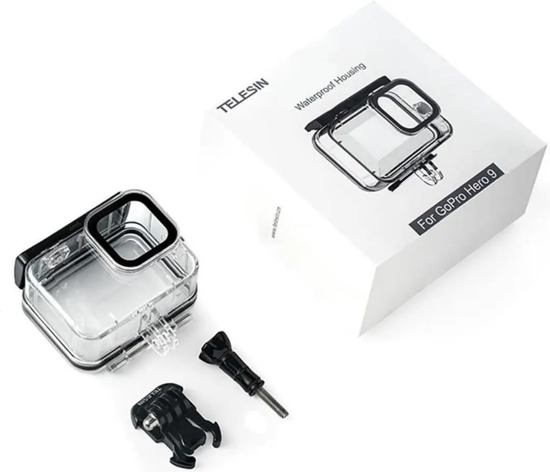 Telesin Waterdichte Housing 50M voor GoPro 9/10/11 - Transparant - afbeelding 5 van 6
