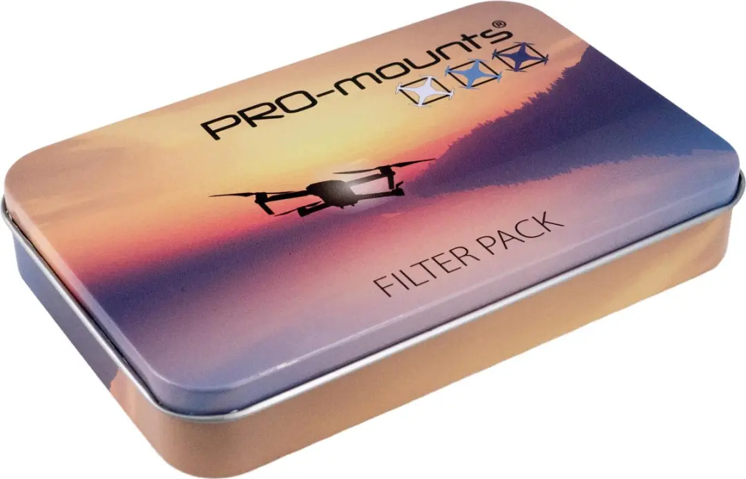 PRO-Mounts PM2019MAI4 Camerafilterset 122mm - 3x ND8/PL/ND16/PL/ND32/PL - Zwart