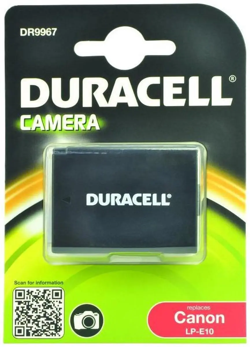 Duracell DR9967 Accu - 1020mAh - Canon LP-E10