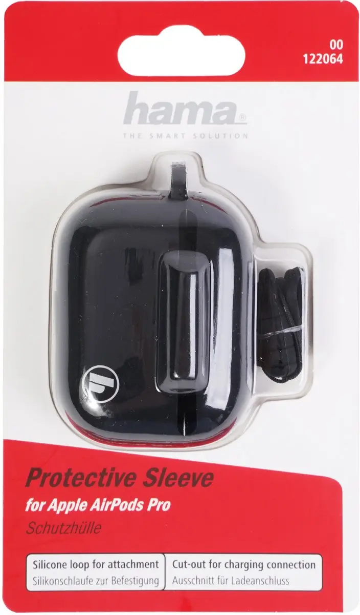 Hama Beschermhoes Apple AirPods Pro 122064 - Zwart