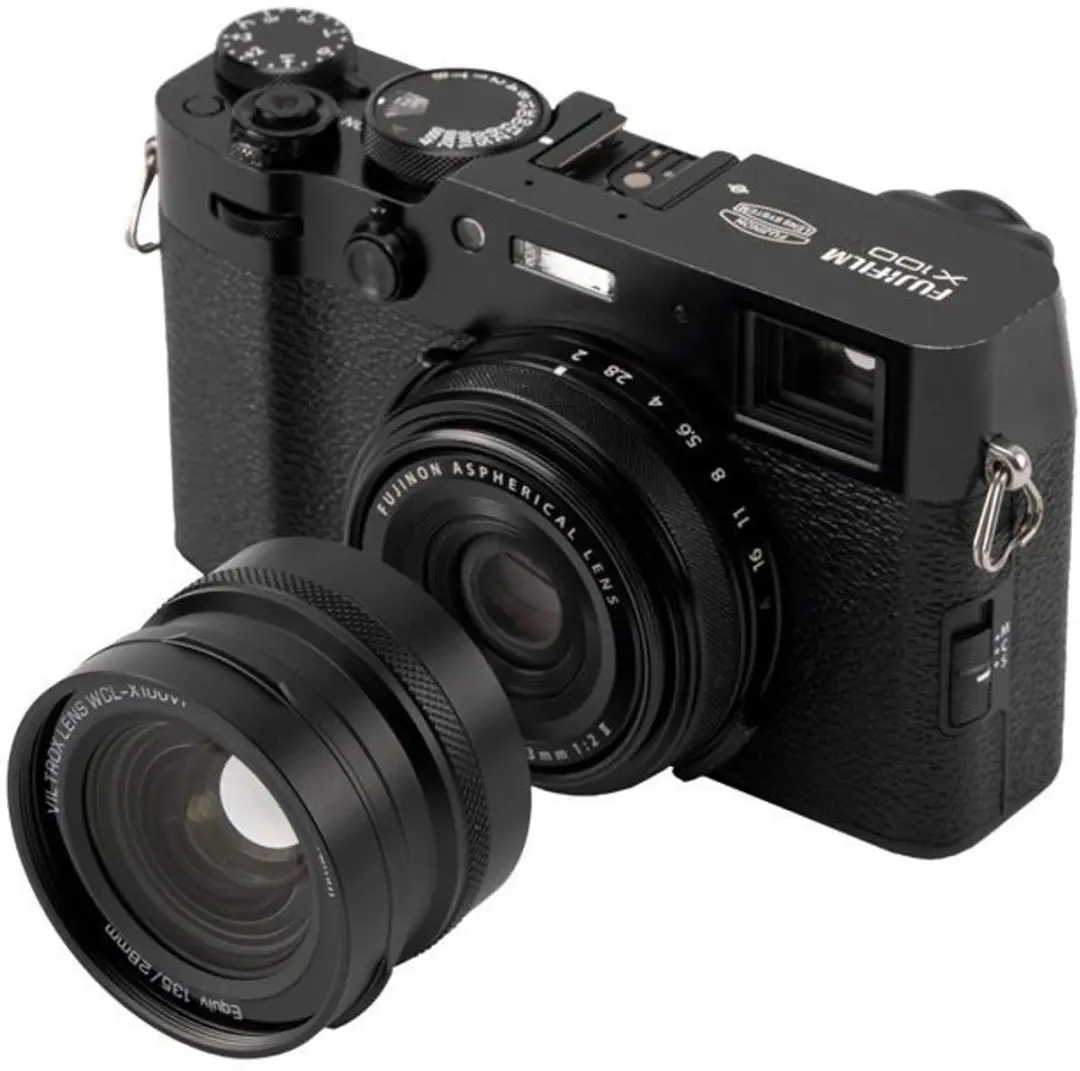Viltrox WCL-X100VI Wide-angle Lens - Fuji X100 - Zwart