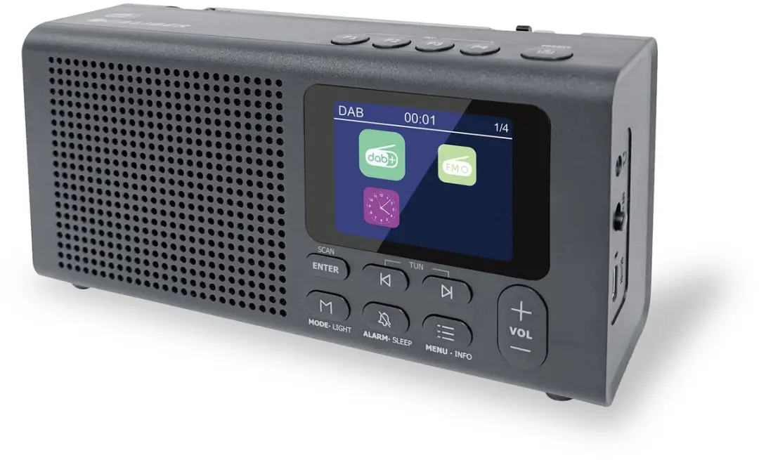 Caliber HPG318DAB Noodradio - DAB+ - Grijs - 2W