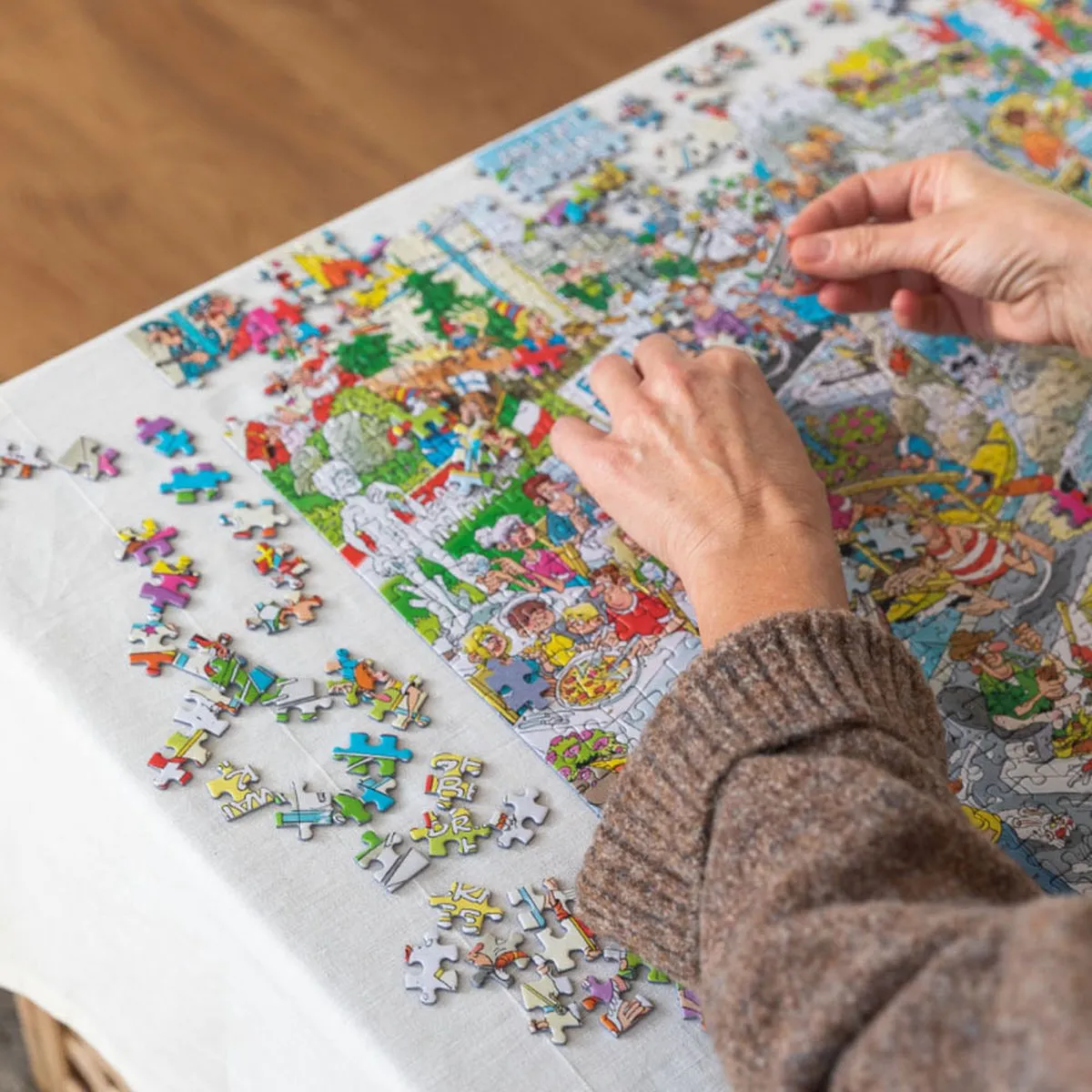 Jan van Haasteren Bomvol Bad Puzzel - 2000 Stuks - Meerkleurig - afbeelding 6 van 6