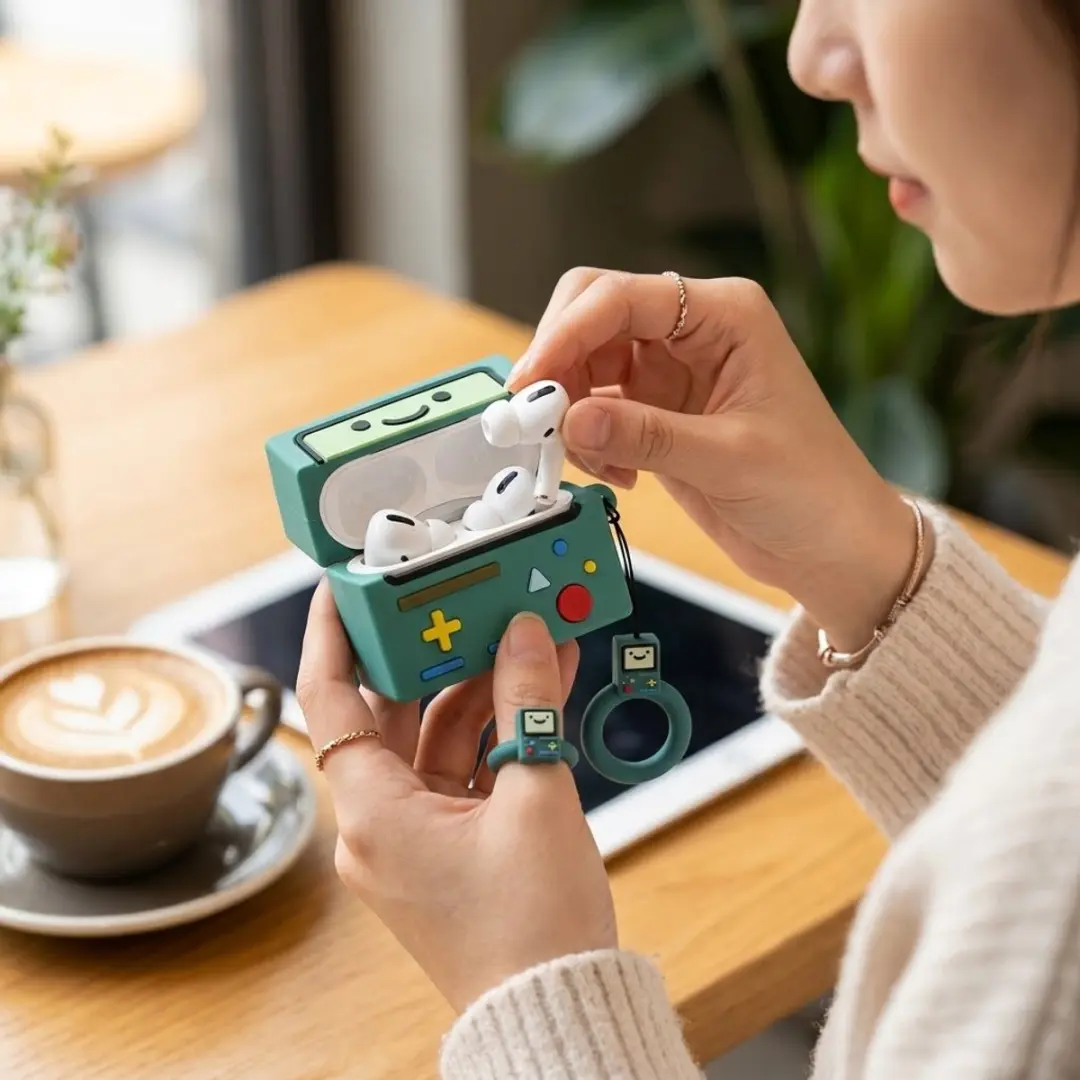 NUVEX AirPods Pro 2 Siliconen Hoesje - Groen