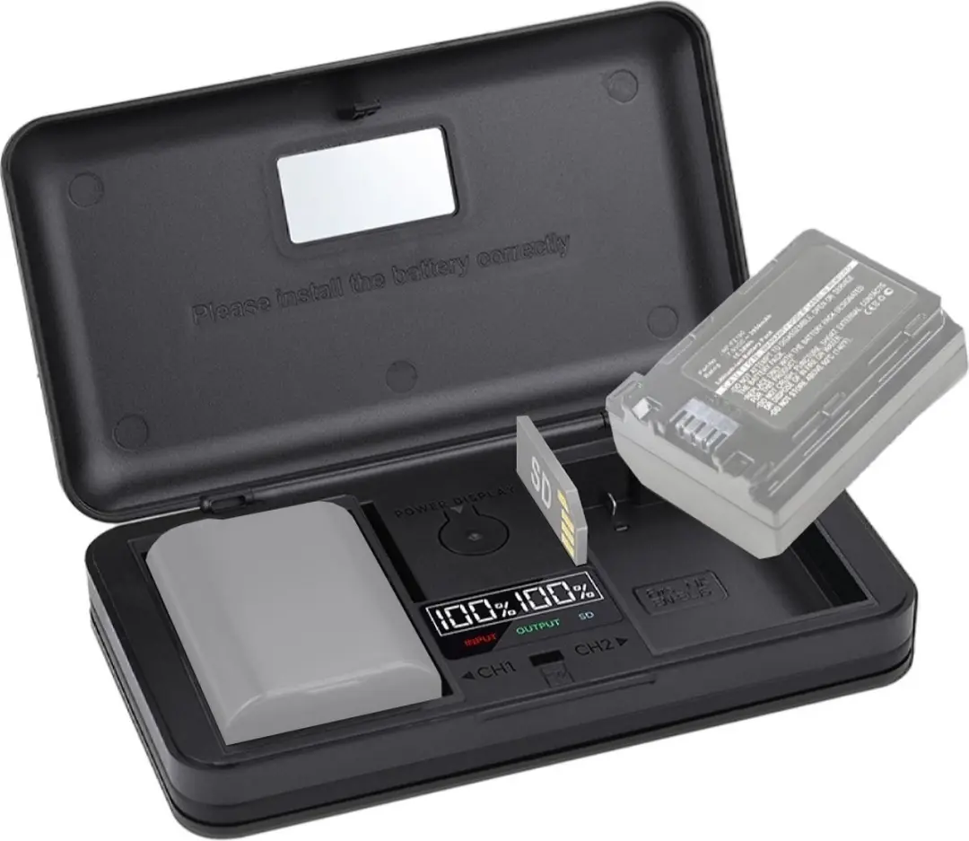 MCOPlus USB Duo Charger voor Sony NP-FZ100