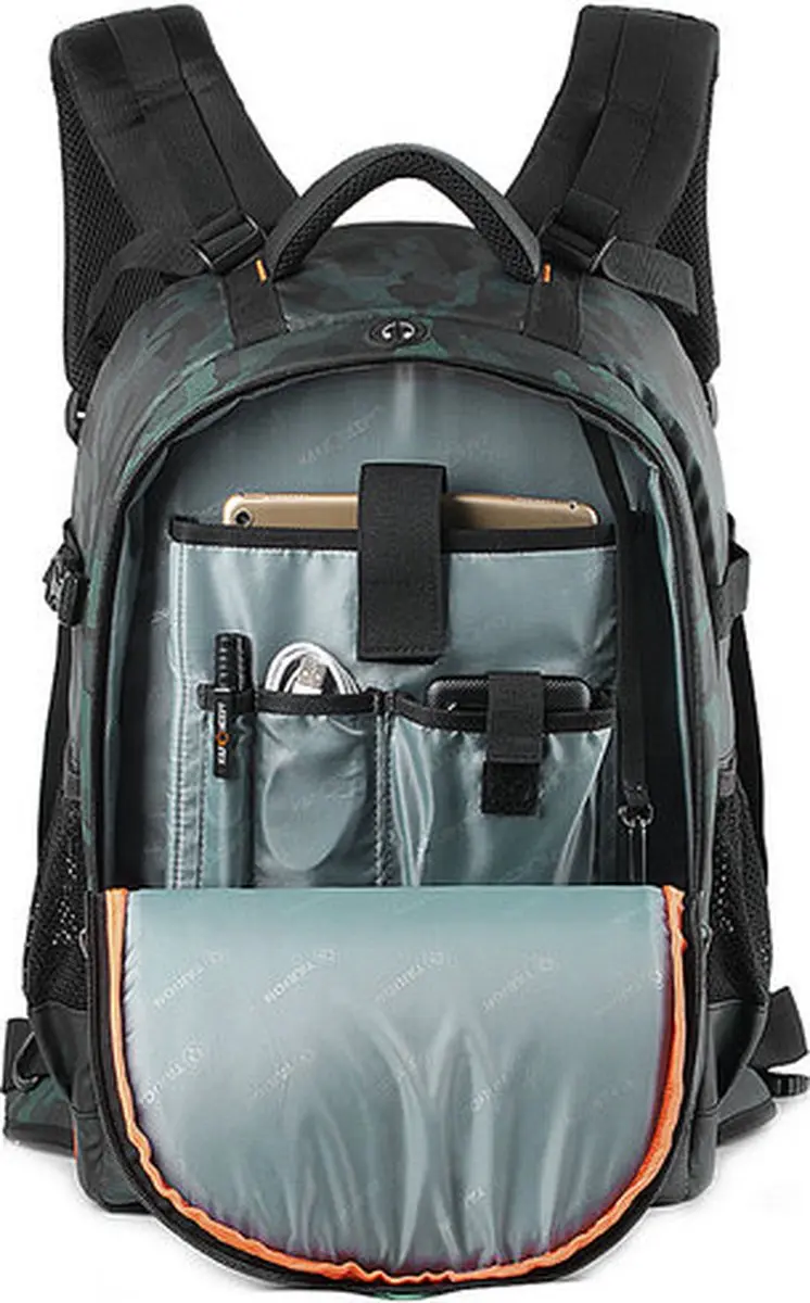 K&F Concept KF13.119 Rugtas 23L - Black/Green