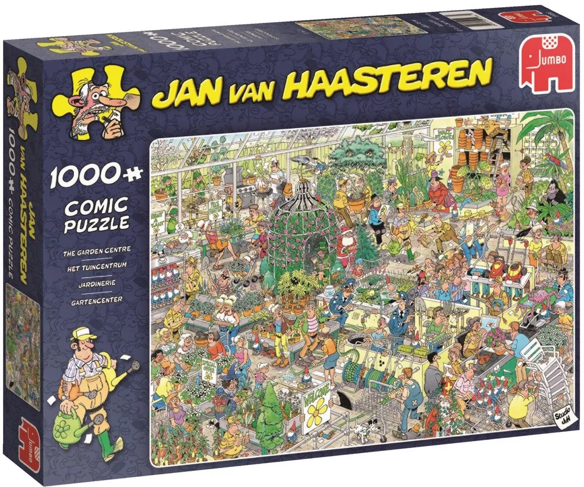 Jan van Haasteren Het Tuincentrum Legpuzzel 1000 Stuks - Meerkleurig - afbeelding 6 van 6