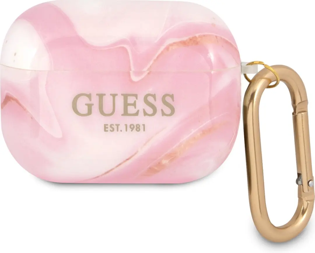 Guess Shiny Marmer AirPods Pro Hoesje
